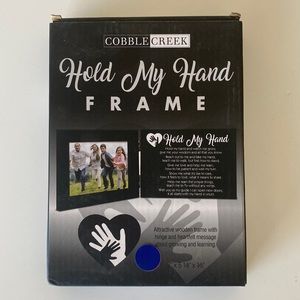 Cobble Creek |Hold My Hand| Picture Frame |  Wooden Frame